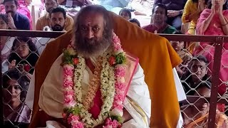 Guruji Sri Sri Ravishankars birthday celebration at his ashram at Bangalore [upl. by Dimond]