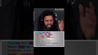 J Cole  LA Leakers Freestylelyrics [upl. by Aidnis957]