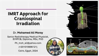 IMRT Technique for Craniospinal Irradiation Radiotherapy Treatment [upl. by Myers190]