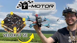 TMotor Velox F7 SE Flight Controller amp V50A ESC  5quot FPV Drone Build amp Overview [upl. by Wooldridge]