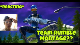 Reacting to Fleas Montage Team RumbleEXE ALMOST DIED [upl. by Aicilram]