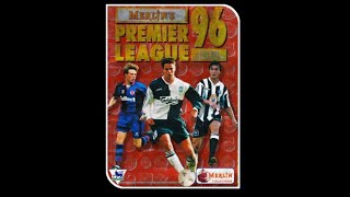 STICKERS PANINI MERLIN CHAMPIONSHIP 1996 BOLTON WANDERERS [upl. by Colville160]