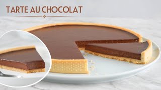 La Meilleure TARTE au CHOCOLAT avec PÂTE SABLÉE  Recette Facile et Ultra Fondante [upl. by Malkin237]