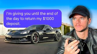 Marketplace Corvette Scammer Steals 1000 from Me [upl. by Anniroc30]