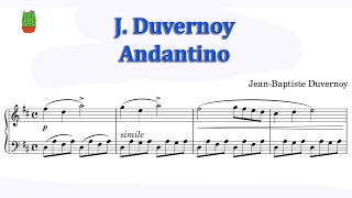 JeanBaptiste Duvernoy Andantino 25 [upl. by Dame]