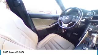 2017 Lexus IS HEMET BEAUMONT MENIFEE PERRIS LAKE ELSINORE MURRIETA 721166 [upl. by Maddeu894]