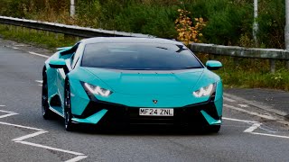 Car spotting in Alderley Edge Lamborghini huricanF12 Berlinetta [upl. by Livvy189]