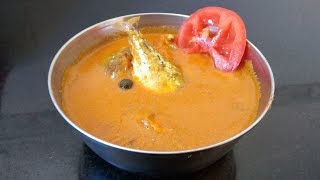 Goan Mackerel Curry  Goan Fish Curry  Bangda curry [upl. by Niboc]