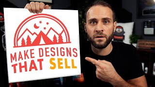 How I Make Print On Demand Designs Proven To Sell [upl. by Adnahsam]