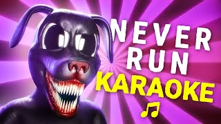 KARAOKE Cartoon Dog  Never Run INSTRUMENTAL [upl. by Haddad]