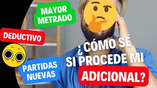 ¿Cuando procede un adicional en obras públicas por AD🤔 [upl. by Mita]