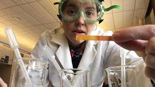 Determining pH using litmus paper [upl. by Asilrahc]