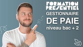 Formation en présentiel  Gestionnaire de paie [upl. by Avahc]