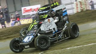 ONBOARD Corey Day Wednesday Prelim Night AMain Chili Bowl 2022 [upl. by Eiloj]