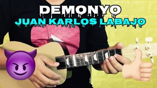 Demonyo  Juan Karlos Labajo  Ukulele Tutorial [upl. by Narah]