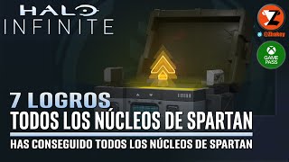 Halo Infinite  Todos los Núcleos de Spartan  7 LOGROS  Todas las Habilidades al Máximo [upl. by Accire386]