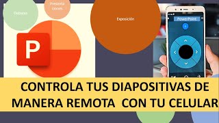 APRENDE EN 4 MINUTOS COMO CONTROLAR TUS DIAPOSITIVAS DE LEJOS SOLO CON TU CELULAR EN UNA EXPOSICION [upl. by Adnawahs]