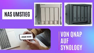 Aus für mein QNAP und Umstieg auf Synology DiskStation 920 mit 20GB RAM und Intel CPU [upl. by Woodring]