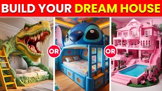 Would You Rather Build Your Dream House 🏠🌈💞 Hardest Choices QuizWizZ [upl. by Asik]