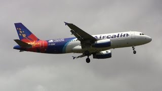 Aircalin ► Airbus A320200 ► Landing ✈ Auckland Airport [upl. by Acisey]