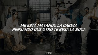 Reik Maria Becerra  Los Tragos 🔥 LETRA [upl. by Llennehc]