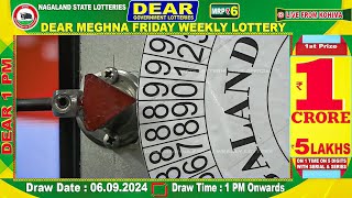 LOTTERY LIVE DEAR LOTTERY SAMBAD 1PM LIVE DRAW TODAY 06092024  Will You Are the Next Crorepati [upl. by Joshi590]