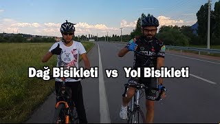 Dağ Bisikleti vs Yol BisikletiMountain Bike vs Road Bike [upl. by Aronaele437]