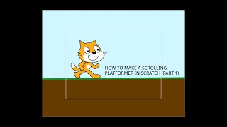 How To Make A Scrolling Platformer In Scratch Part 1 [upl. by Cathy]