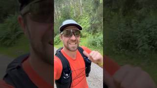 Stubai Ultra Trail 2024  we literally ran up to the top of a glacier 🏔️🏁 ultratrail trailrun [upl. by Ekyt]