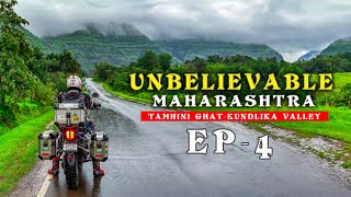 This is UNBELIEVABLE Maharashtra MONSOON 😱 KUNDALIKA VALLEY  Tamhini Ghat  Ep4 [upl. by Ena]