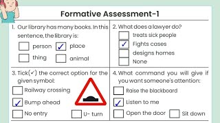 Formative assessment 1 class 8 English prakhar workbook [upl. by Ahkeber180]