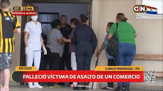 Comerciante falleció tras haber sido herido durante un asalto [upl. by Rebmac113]