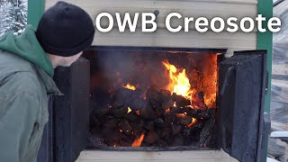 Outdoor wood boiler burn out [upl. by Kotick]