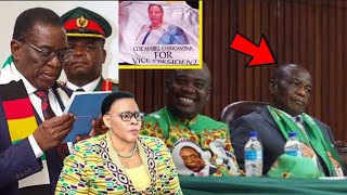 Breaking🥵ZanuPF bloodbath Outrage as ED pushout Vp Chiwenga to bring Marbel Chinomona after this😳💔 [upl. by Floss]