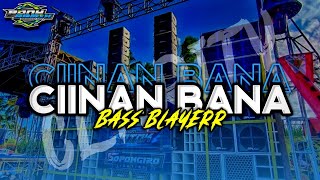 DJ CINAAN BANA FAUZANA  TRAP BASS BLAYER MIDDLE NULUP‼️  DJ RONY RMX🎧 [upl. by Odnolor]