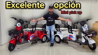 motos electricas ehermas mexico MINI PICK UP [upl. by Christin]