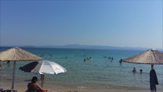 PLAŽA KSENIJA NA KASANDRI GRČKA  CHROUSSO XENIA BEACH  GREEK HOLIDAY 🔆 [upl. by Tija]