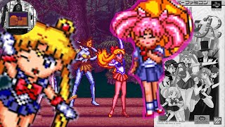 Bishoujo Senshi Sailor Moon R 1994SNESENG GAMEPLAY 美少女戦士セーラームーンR Pretty Soldier sailormoon [upl. by Alyaj]