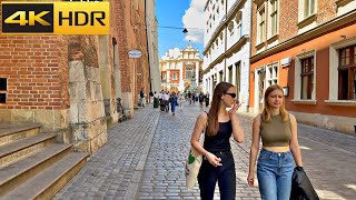 Krakow Walking Tour  Summer 2024  Polands Most Beautiful City 4K HDR [upl. by Leopold681]