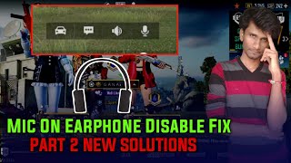 BGMI Mic Not Working With Earphones  BGMI Bluetooth Mic Not Working Mic On Game Sound Problem [upl. by Eneleuqcaj]