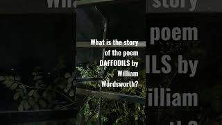 What is the story of the poem Daffodils by William Wordsworth [upl. by Enneyehc]