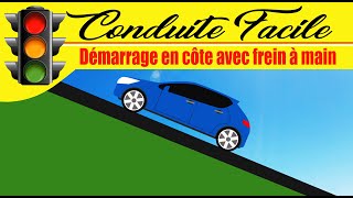 Démarrage en côte avec frein à main [upl. by Tierell]