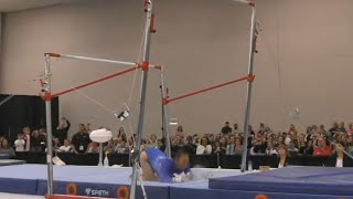 Sunisa Lee Uneven bars Winter Cup 2024 [upl. by Paul]