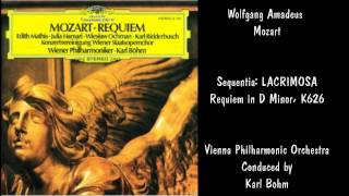 MOZART  Requiem in D Minor K626 SequentiaLACRIMOSA  Vienna PhilharmonicaKarl Böhm [upl. by Rafaelof]