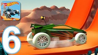 Coop amp Axle Compete at the Camp Champ Grand Prix Race 🏁  Hot Wheels Lets Race [upl. by Crescen]