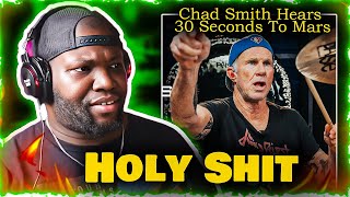 This Was INSANE Chad Smith Hears Thirty Seconds To Mars For The First Time  Reaction [upl. by Aiynot]