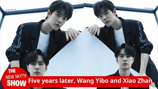 5 years later Wang Yibo and Xiao Zhan are on different paths Netizens cant believe it [upl. by Nelyak448]