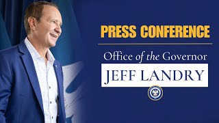 Governor Landry to Hold Press Conference on Constitutional Convention [upl. by Pik]