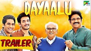 Dayaalu  Official Hindi Dubbed Movie Trailer  Nagarjuna Akkineni Naga Chaitanya Samantha [upl. by Gradeigh]