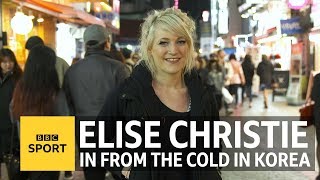 Winter Olympics Team GBs Elise Christie is a big deal in South Korea  BBC Sport [upl. by Feodore]